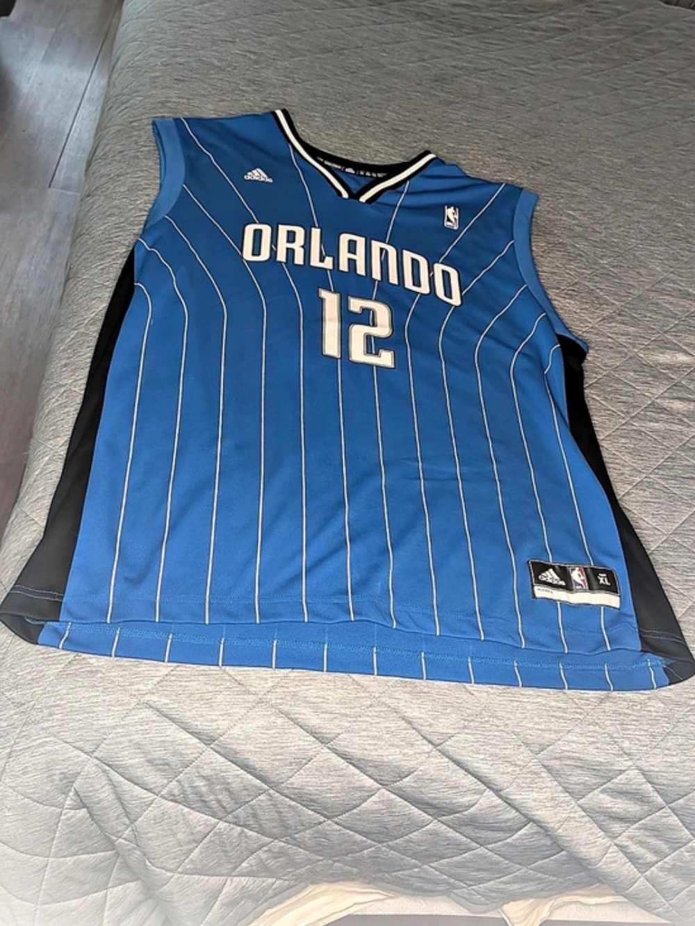 adidas Orlando Magic Dwight Howard #12 NBA Swingman Jersey Blue & Black XL